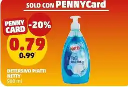 PENNY Detersivo piatti Netty offerta
