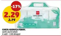 PENNY CARTA IGIENICA PENNY offerta