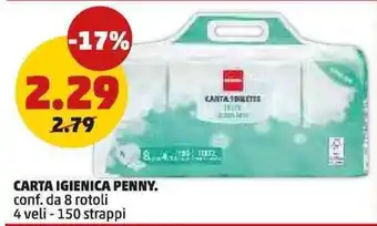 CARTA IGIENICA PENNY