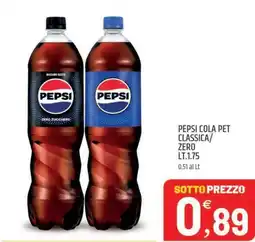 Ard Discount PEPSI COLA PET CLASSICA/ ZERO offerta