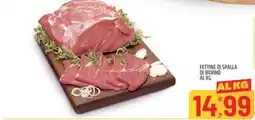 Ard Discount Fettine di spalla di bovino offerta