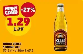PENNY Birra Ceres Strong Ale offerta