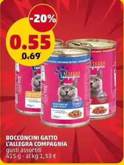 PENNY Bocconcini Gatto L'Allegria Compagnia offerta
