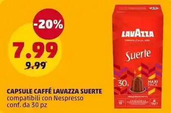 Capsule Caffé Lavazza Suerte