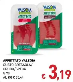 Coal AFFETTATO VALSOIA offerta