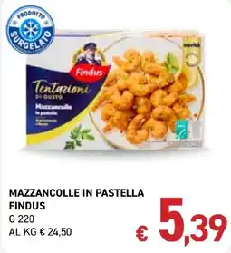 Coal Tentazioni di Gusto Mazzancolle Findus offerta