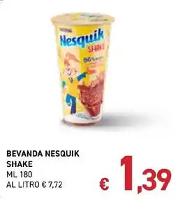 Coal Beverage Nesquik Shake offerta