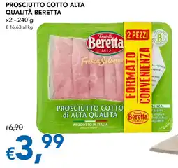 Migross Supermercati e Market Prosciutto cotto alta qualità Beretta offerta