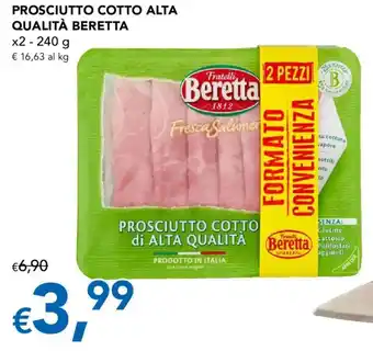 Prosciutto cotto alta qualità Beretta