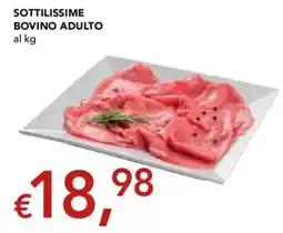 Migross Supermercati e Market SOTTILISSIME BOVINO ADULTO offerta
