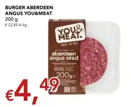 Migross Supermercati e Market Burger Aberdeen Angus You&Meat offerta