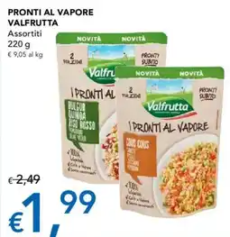 Migross Supermercati e Market I Pronti al Vapore Valfrutta offerta