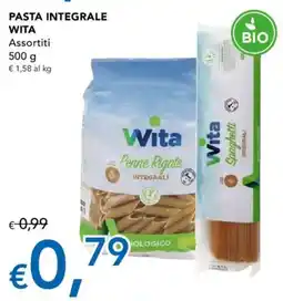 Migross Supermercati e Market Pasta Integrale WITA offerta