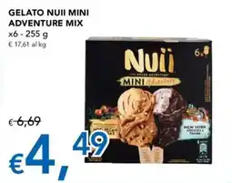 Migross Supermercati e Market GELATO NUII MINI ADVENTURE MIX offerta