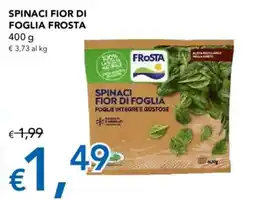 Migross Supermercati e Market Spinaci Fior di Foglia Frosta offerta