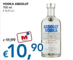 Migross Supermercati e Market VODKA ABSOLUT offerta