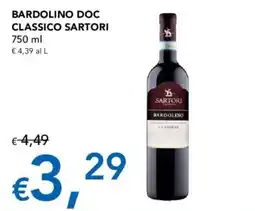 Migross Supermercati e Market Bardolino DOC Classico Sartori offerta