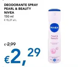 Migross Supermercati e Market DEODORANTE SPRAY PEARL & BEAUTY NIVEA offerta
