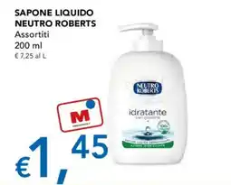 Migross Supermercati e Market Sapone liquido Neutro Roberts offerta