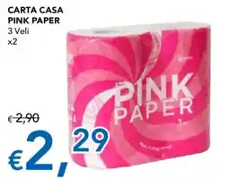Migross Supermercati e Market PINK PAPER offerta