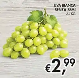 Coal UVA BIANCA SENZA SEMI offerta