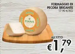 Coal Formaggio di pecora Brigante offerta