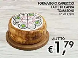 Coal Formaggio Capriccio Latte di Capra Tomasoni offerta