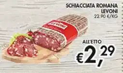Coal Schiacciata Romana Levoni offerta