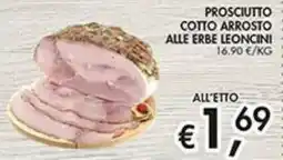 Coal Prosciutto Cotto Arrosto alle Erbe Leoncini offerta