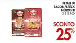 Coal Petali di Bacon/Speck Negroni offerta