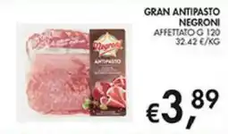 Coal Gran Antipasto Negroni offerta