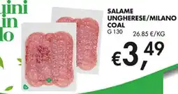 Coal Salame Ungherese/Milano Coal offerta