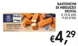 Coal Bastoncini di merluzzo Frost offerta