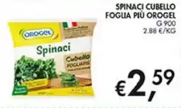 Coal Spinaci Cubello Foglia Più OroGel offerta