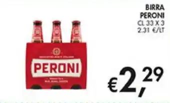 Coal Birra Peroni offerta