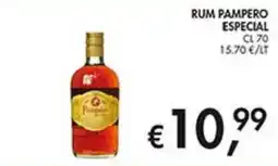 Coal Rum Pampero Especial offerta