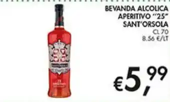 Coal Aperitivo "25" Sant'Orsola offerta