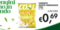 Coal Cornetti Gusto Formaggio Coal offerta