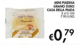 Coal MINI PIADINA GRANO DURO CASA DELLA PIADA offerta