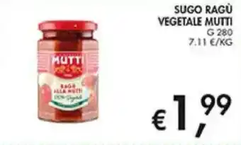 Coal Sugo Ragù Vegetale Mutti offerta