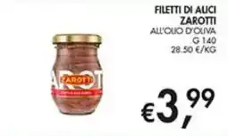 Coal Filetti di Alici Zarotti offerta