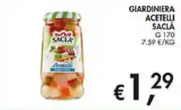 Coal GIARDINIERA ACETELLI SACLA offerta