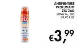 Coal Antipunture profumato Zig Zag offerta