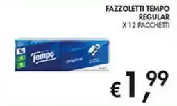 Coal FAZZOLETTI TEMPO REGULAR offerta