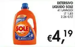 Coal Detersivo liquido Sole offerta