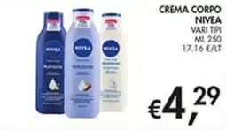 Coal CREMA CORPO NIVEA offerta