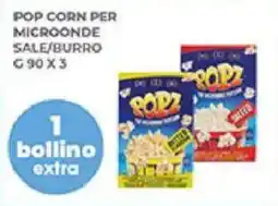Coal Pop Corn per Microonde Sale/Burro offerta