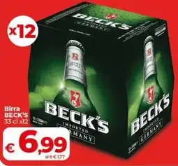 Coop Birra BECK'S offerta