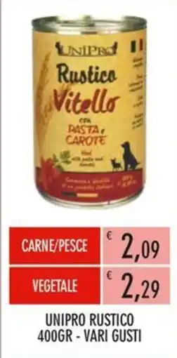 Moby Dick UNIPRO Rustico Vitello offerta