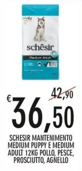 Schêsir MANTENIMENTO MEDIUM PUPPY E MEDIUM ADULT